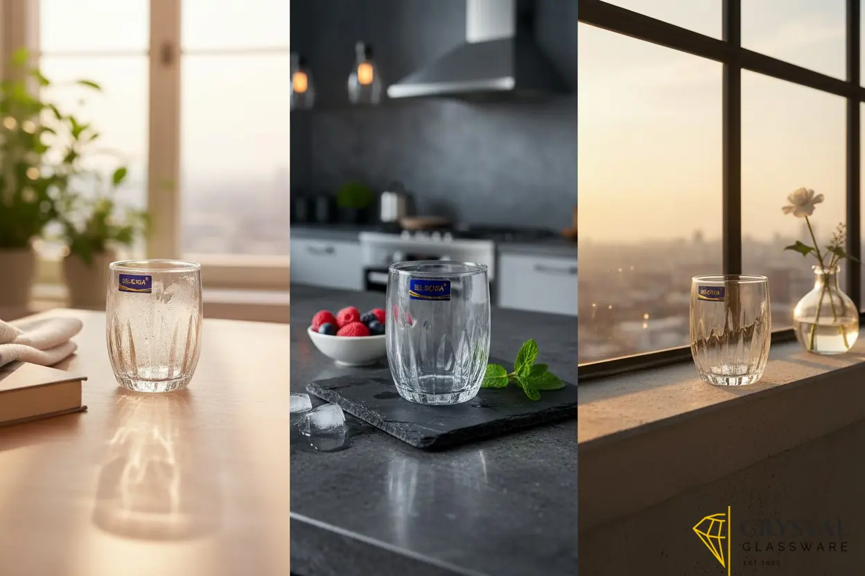 Delisoga Classic Glasses Set - 6-Piece Collection